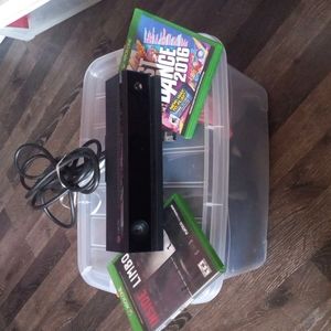 X-Box ONE kinect w/3 games